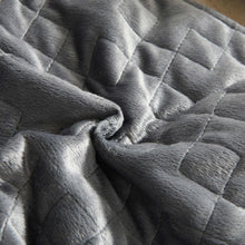 Load image into Gallery viewer, 15 lbs Microfiber Weighted Blanket with Duvet Cover